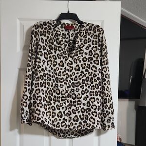 Leopard Print Women's Top